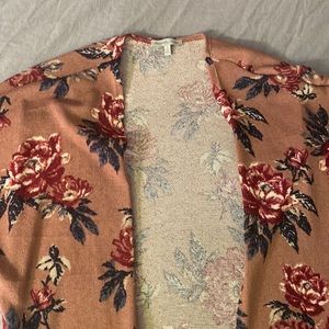 Floral cardigan- short sleeve- Charlotte Russe